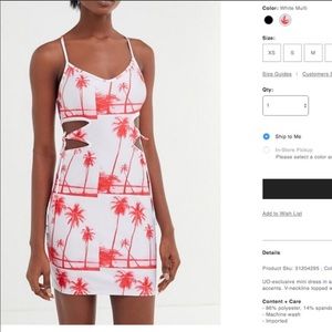 Brand new urban outfitters dress